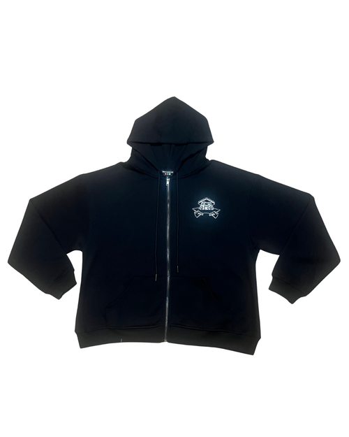 Graphic Zip Up Hoodie